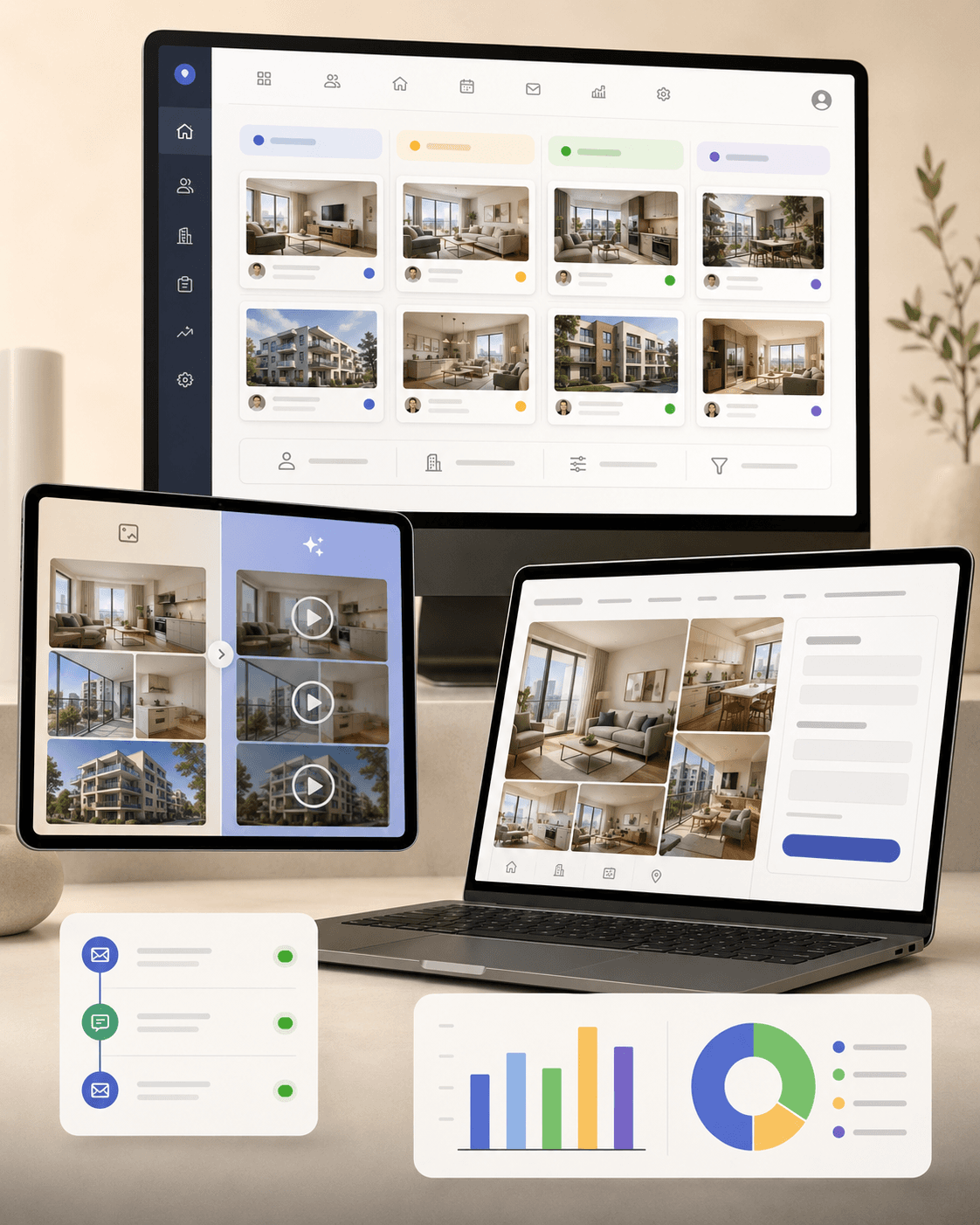 Real estate agency or sales team